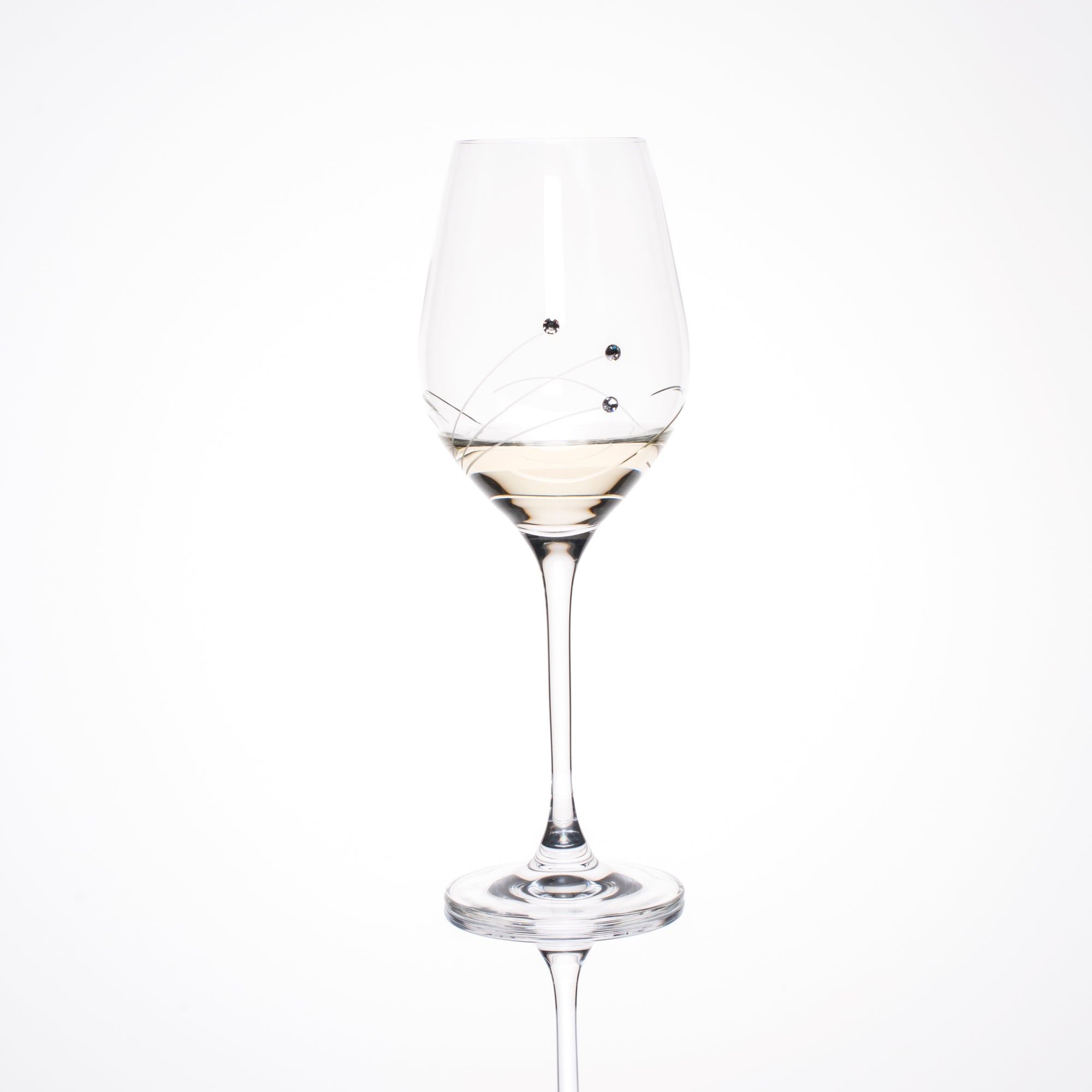 Glitz Single Wine Glass